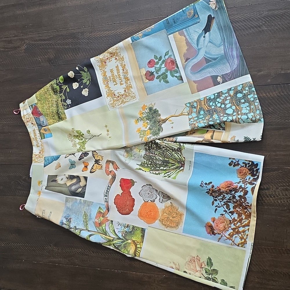 NWT Vivetta Graphic-Print Suit 2pc. Blazer Shorts - Picture 8 of 16